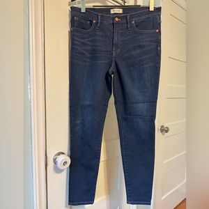 Madewell high rise skinny jeans